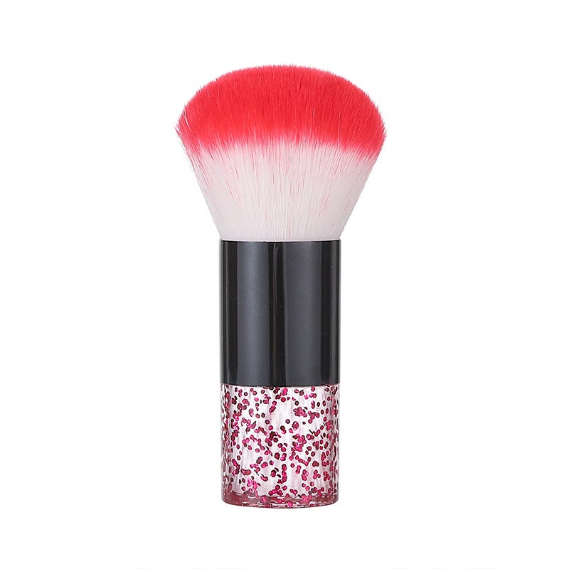 Small Pangdun Seamless Foundation Brush Bb Cream Brush Mushroom Head Makeup Brush Portable Round Head No Powder Flat Head Beginners - Image 1